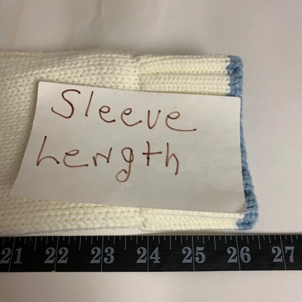 Turtleneck Sweater Snowflake Sequins Winter Grandma Mature Modest Women’s SZ XL - Picture 8 of 10